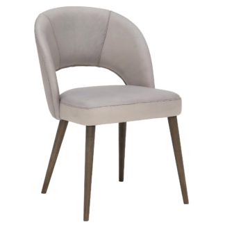 An Image of Beck Dining Chair, Concrete Matt