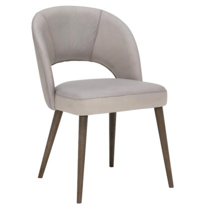 An Image of Beck Dining Chair, Concrete Matt