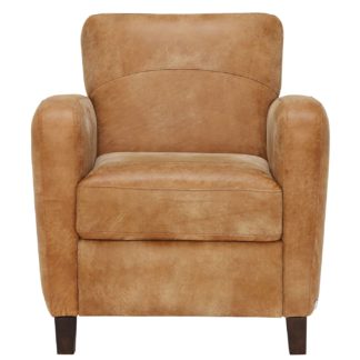 An Image of New Galveston Leather Tub Chair