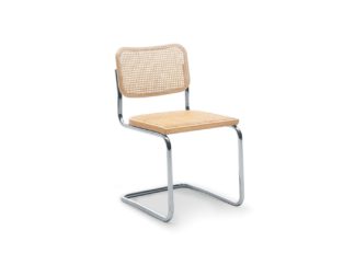 An Image of Knoll Cesca Side Chair New Edition Light Beech
