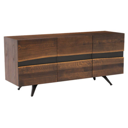 An Image of Vega Solid Oak Horizontal Sideboard