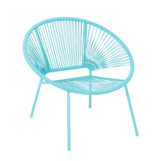 An Image of Homebase Acapulco Garden Chair - Blue