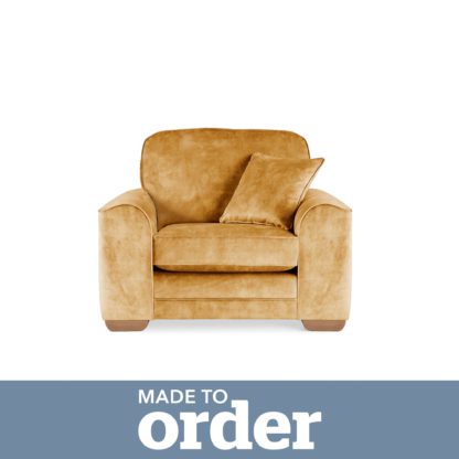 facb9c71deae0b18fd4a59c943bfa80a393a727ff0c677a1ac4e207facfb768f-1.jpg An Image of Morello Armchair Slub Velvet Slub Velvet Forest Green