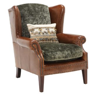 An Image of Tetrad Constable Wingback Chair