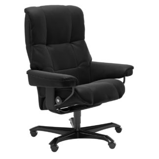 An Image of Stressless Mayfair Office Chair, Paloma Black