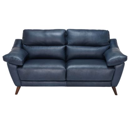 An Image of Comino Leather Love Seat