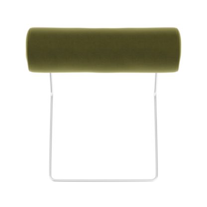 An Image of Zoe Velvet Headrest Honey (Yellow)