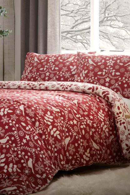 An Image of Brushed Nordic Single Duvet Set