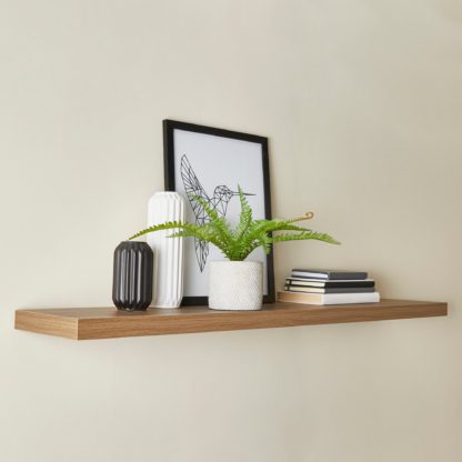 An Image of Fulton Pine Floating Shelf Pine