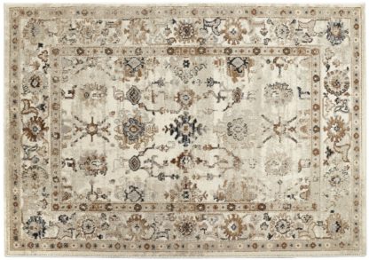 An Image of Origins Anatolia Traditional Short Pile Rug -120x170cm -Grey