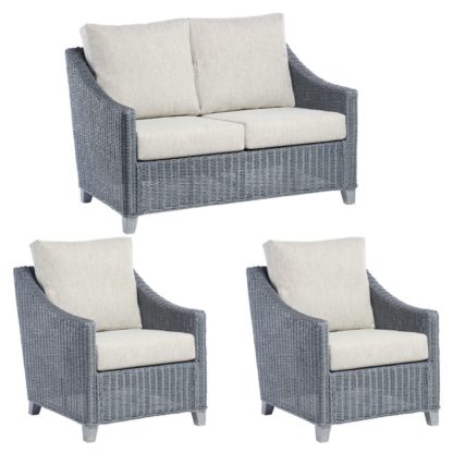 An Image of Dijon Grey 3 Seater Suite