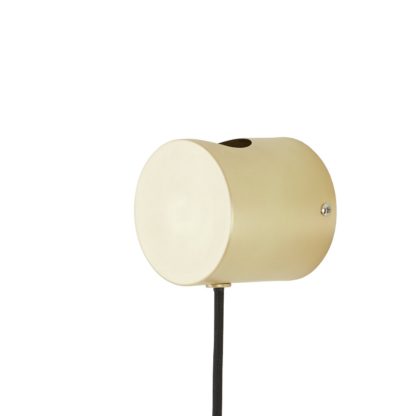 An Image of Habitat Wells Wall Light - Brass