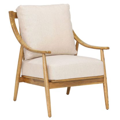 An Image of Runa Armchair, Cream