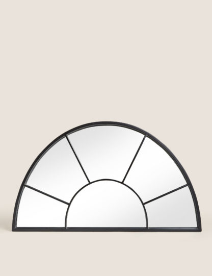 An Image of M&S Manhattan Small Half Moon Mirror