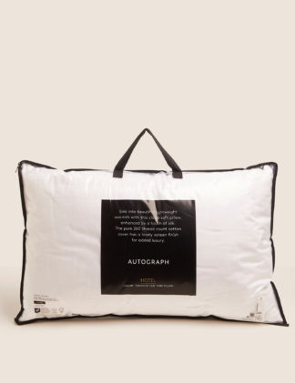 An Image of M&S Autograph Touch of Silk Firm Pillow