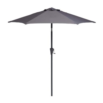 An Image of Parasol 2.1m Crank & Tilt - Natural - Dia. 38mm