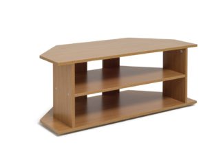 An Image of Argos Home Corner TV Unit - Oak Effect