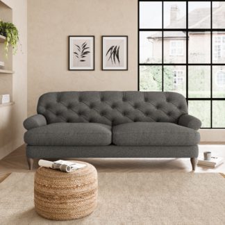 An Image of Canterbury Cosy Marl 3 Seater Sofa Cosy Marl Granite