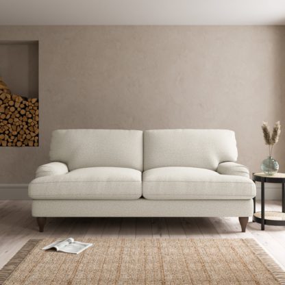 An Image of Darwin Cosy Marl 3 Seater Sofa Cosy Marl Granite