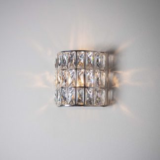 An Image of Vogue Armoury Wall Light Chrome