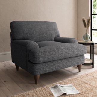 An Image of Darwin Textured Weave Armchair Textured Weave Graphite