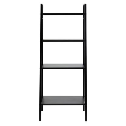 An Image of Ladder Shelving Unit White