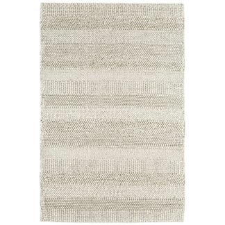 An Image of Flori Stripe Rug, Cream