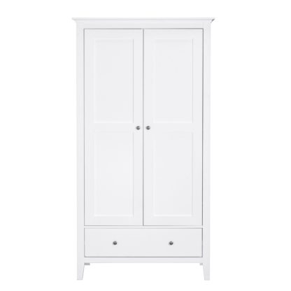 An Image of Lynton Gents Wardrobe White