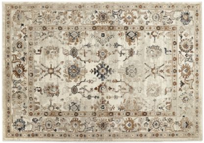 4fea6f09699d2950f6ce55ef91ebd44f9a24c304f211f8c989a7db7e037eea6e.jpg An Image of Origins Anatolia Traditional Short Pile Rug -120x170cm -Grey