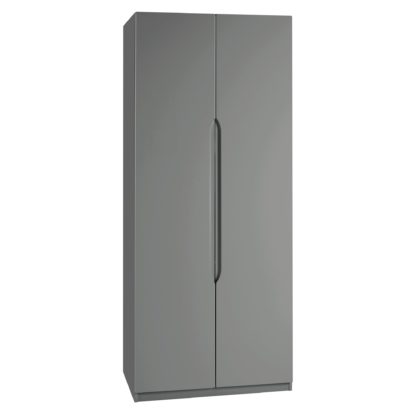 An Image of Legato 2 Door Wardrobe Grey