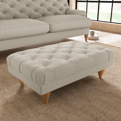 An Image of Warwick Cosy Marl Footstool Cosy Marl Granite