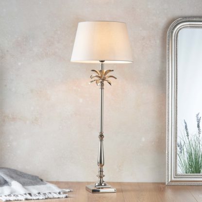 An Image of Vogue Laguna Large Table Lamp Base Nickel