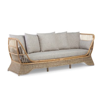 An Image of Rattan Daybed in Jasper