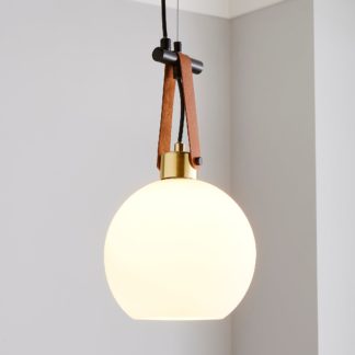 An Image of Joan 1 Light Pendant Fitting Black