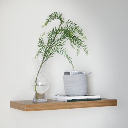 An Image of Fulton Pine Floating Shelf Pine