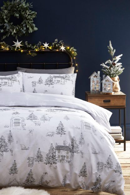 An Image of Midwinter Toile Single Duvet Set