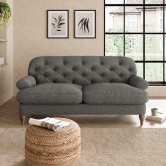 An Image of Canterbury Cosy Marl 2 Seater Sofa Cosy Marl Granite