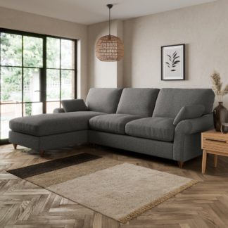 An Image of Salisbury Cosy Marl Left Hand Corner Sofa Cosy Marl Granite