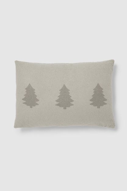 An Image of Christmas Printed Tree Cushion
