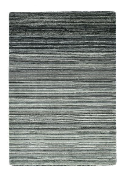 6a28d0517a5cf1fd7244caddd5279fa1e57cb3eedafc06a4485a7215fa8332d8.jpg An Image of Origins Fine Stripe Rug - 120x170cm - Grey