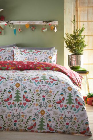 An Image of Scandi Festive Single Duvet Set