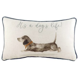 An Image of Dog's Life Cushion - 30x50cm