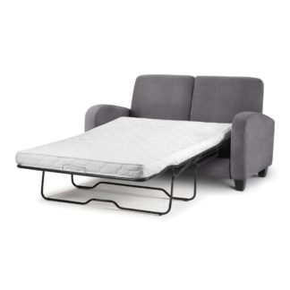 An Image of Vivo Grey Fabric Sofa Bed