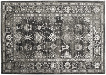 An Image of Origins Anatolia Traditional Short Pile Rug -120x170cm -Grey