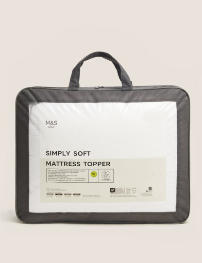 An Image of M&S Simply Soft Mattress Topper