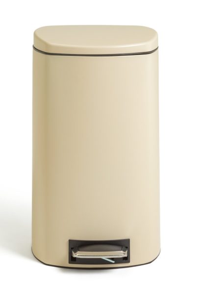 An Image of Habitat 50 Litre Pedal Bin - Cream