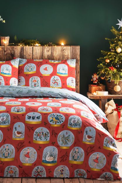 An Image of 12 Days Of Christmas King Duvet Set