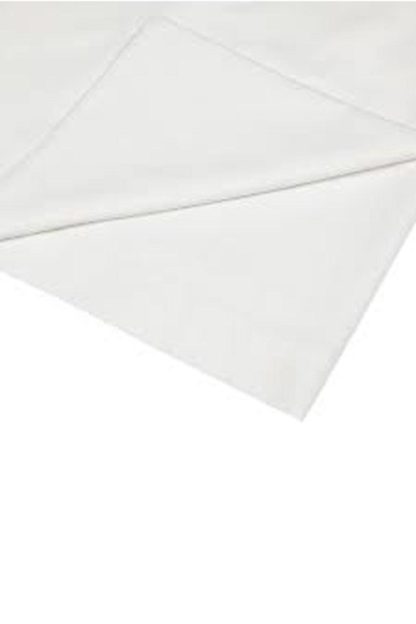 An Image of Cotton Rich Percale Single Flat Sheet