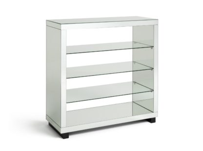 An Image of Habitat Sylvie Console Table - Mirrored
