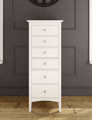 An Image of M&S Hastings Tall 6 Drawer Chest